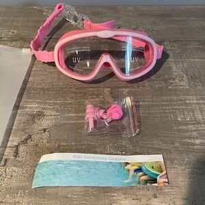 Kids Junior Boy Girl Swimming Diving Googles Anti Fog UV protection